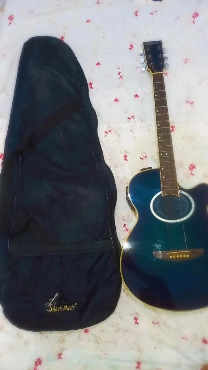 Vendo Violão Tagma elétrico  - Foto 2