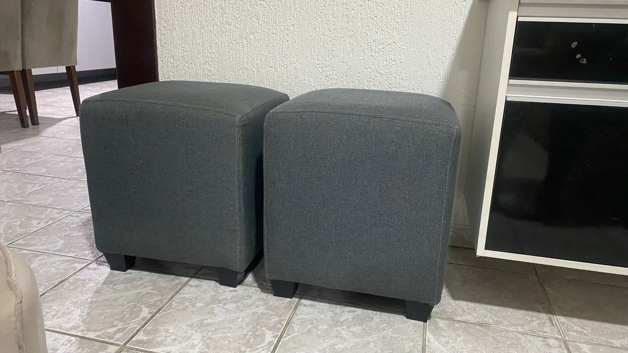 PUFF CINZA  - Foto 2