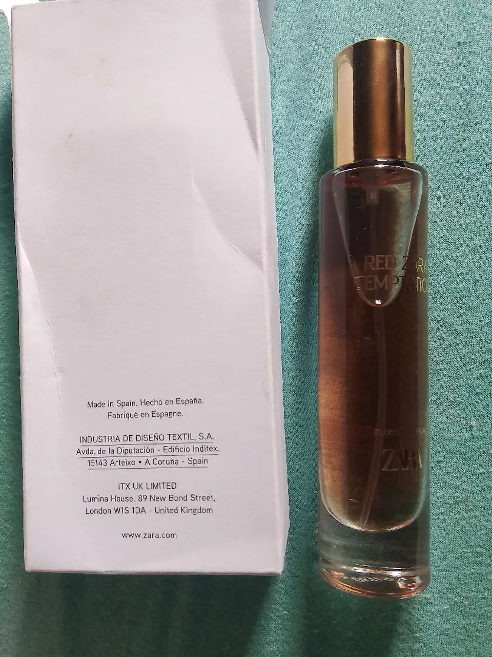 Perfume Red Zara Temptation Espanã - Foto 3