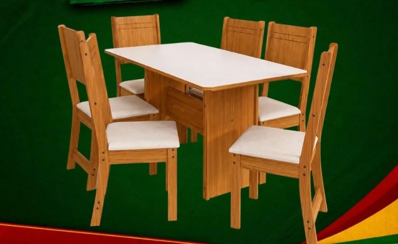 Mesa com cadeiras 