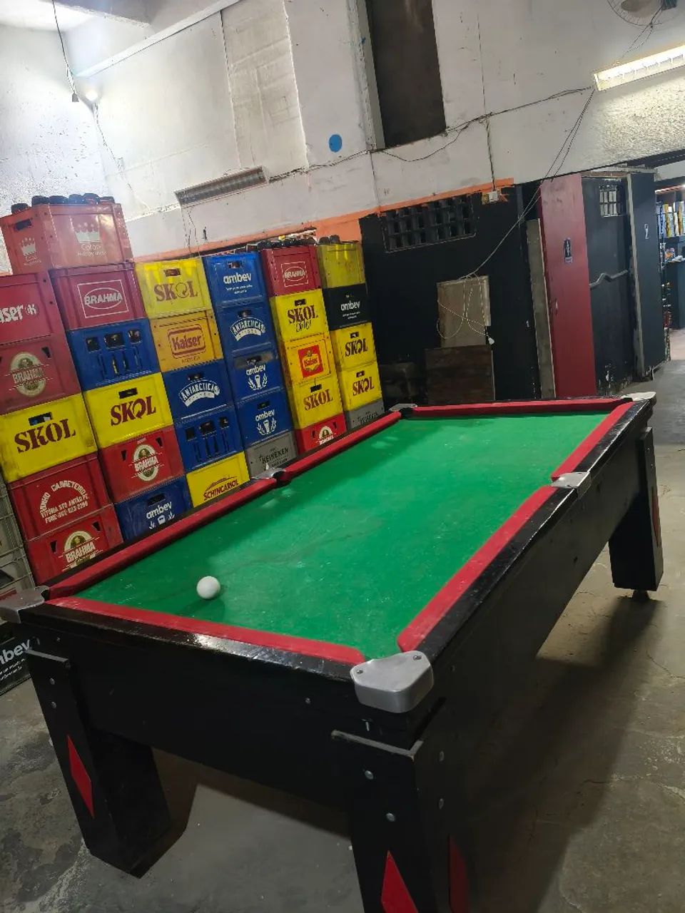 Vendo sinuca semi nova