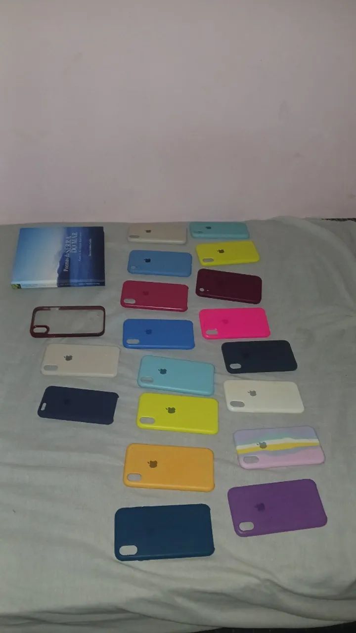 Capinhas de silicone iphone XR e XS