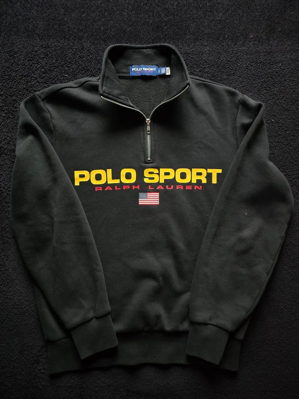 suéter polo sport ralph lauren preto