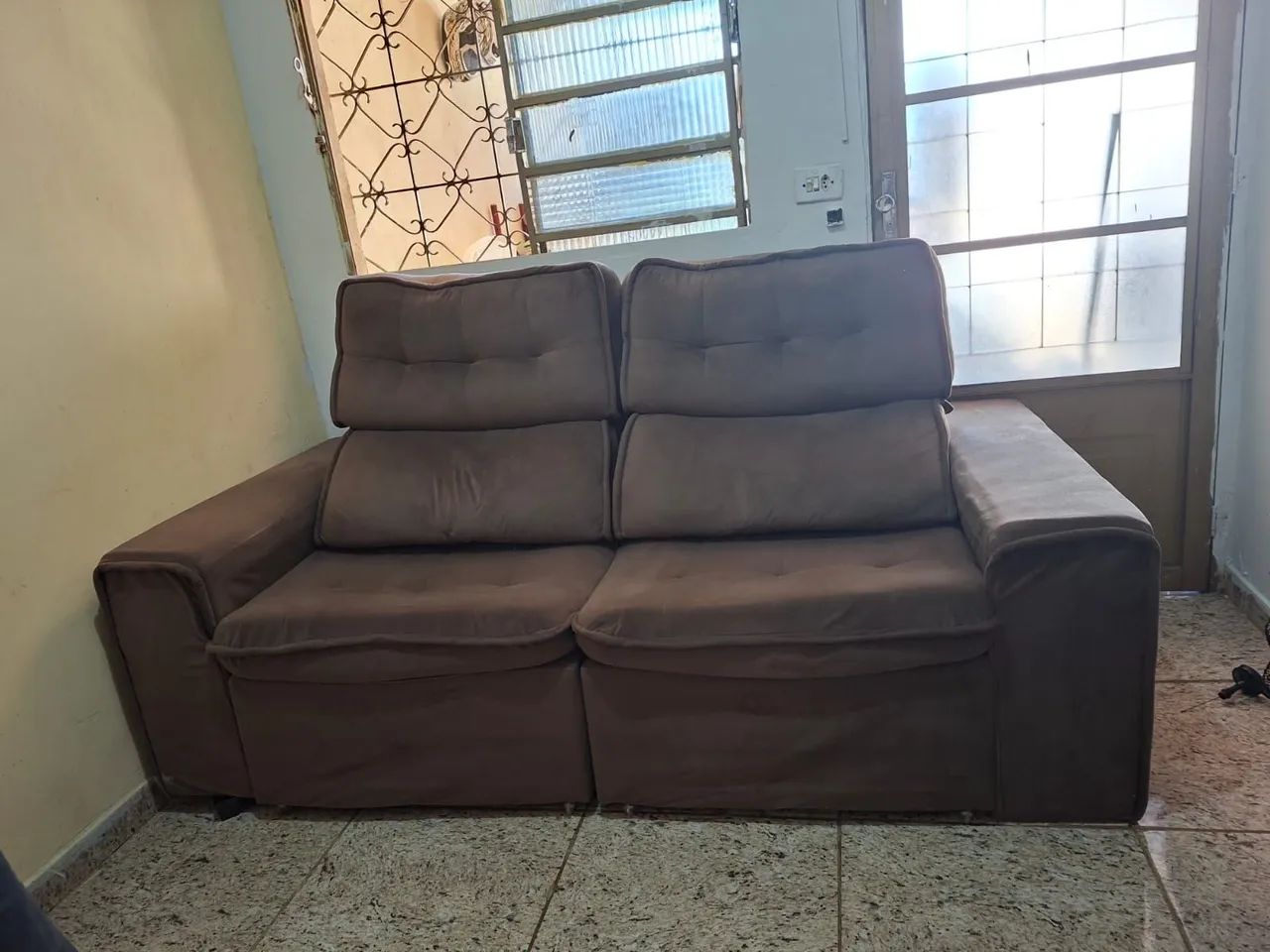 Vende se conjunto de sofá retrátil 2 e 3 lugares, - Foto 3