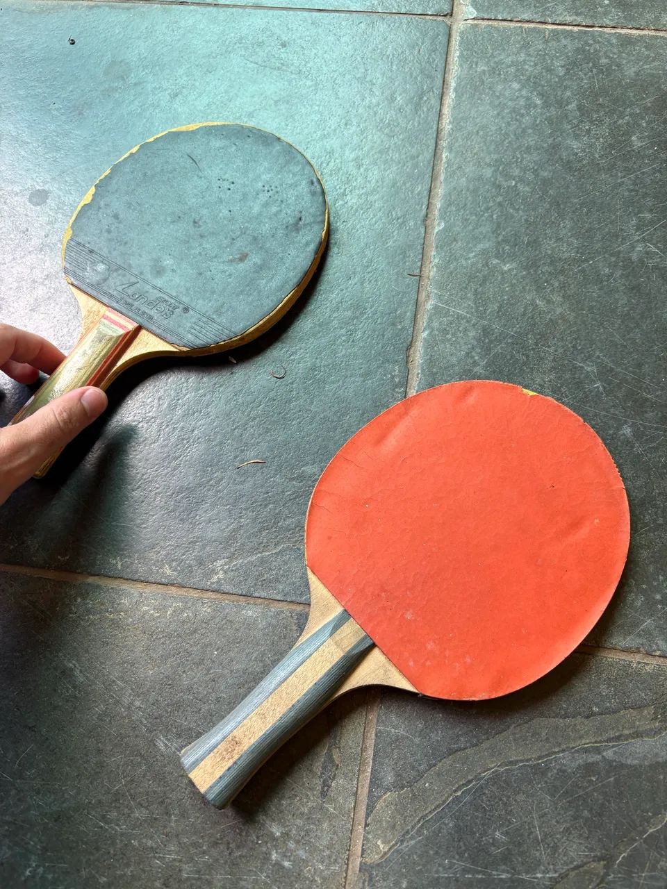 Par de raquetes de ping pong  - Foto 2