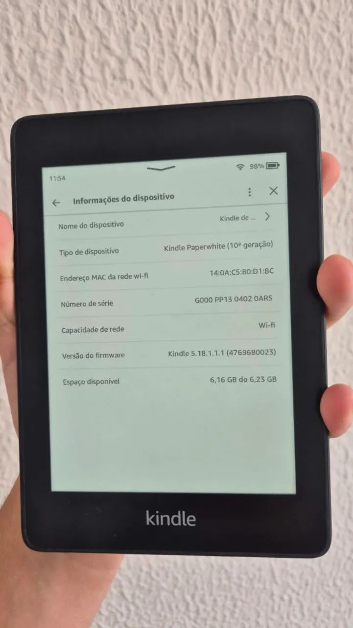Kindle Paperwhite10ª geração - 6,23 gb - Foto 2