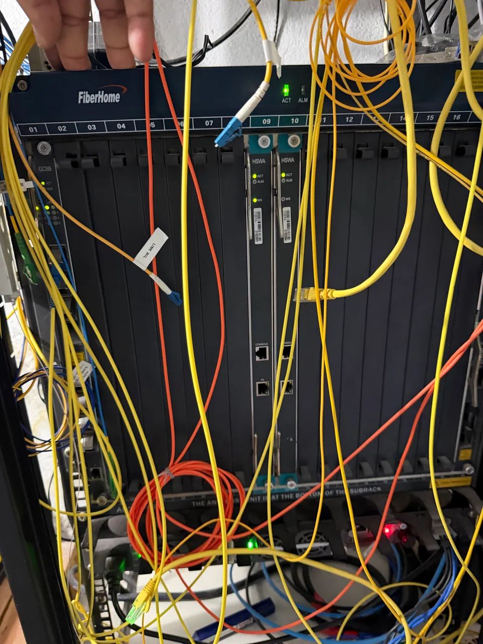 OLT FIBERHOME 17 SLOTS - PRONTA ENTREGA 