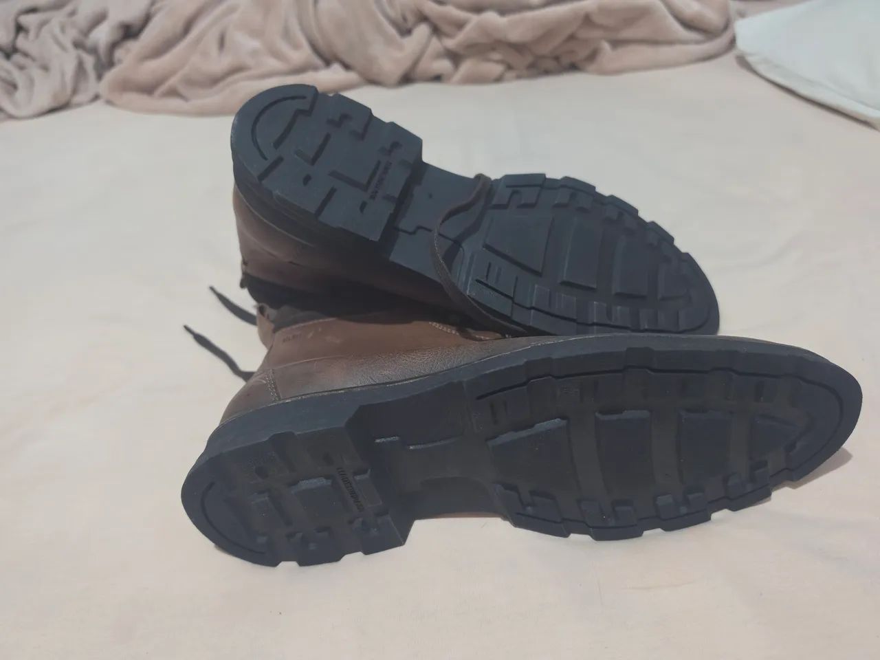 Bota de couro marrom Milano - Foto 2