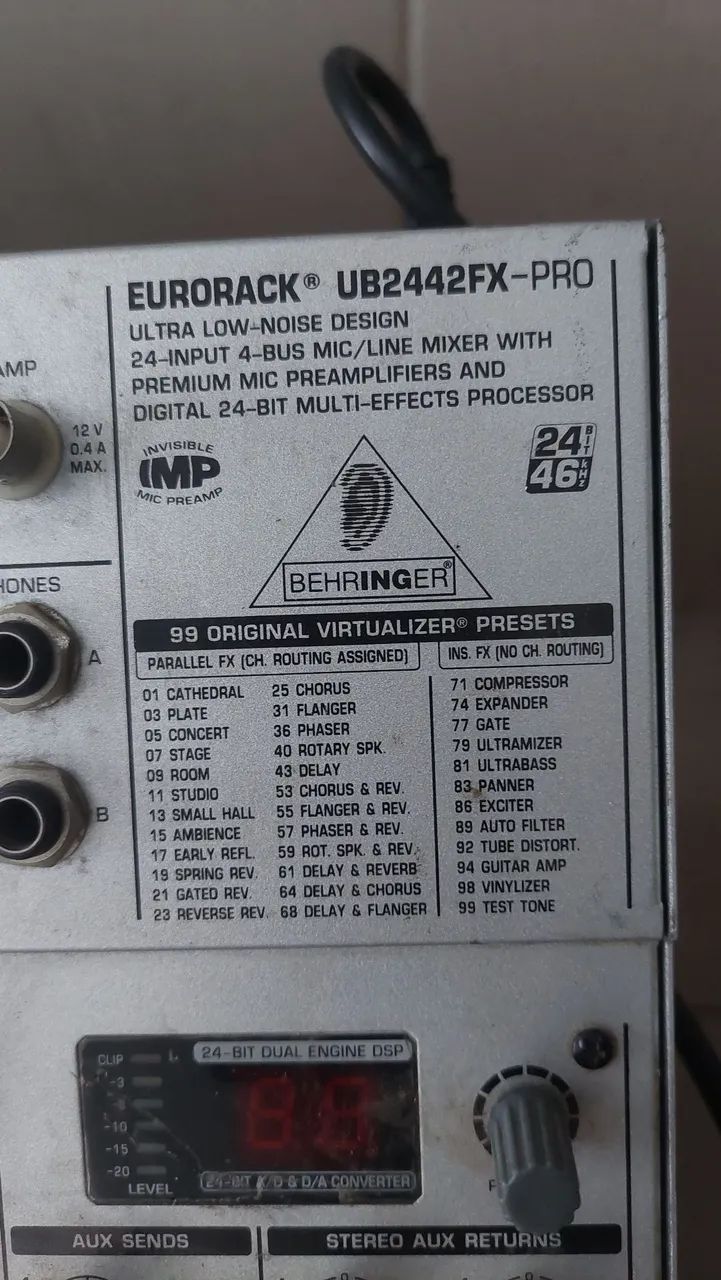 Mesa de son BEHRINGER - Foto 3