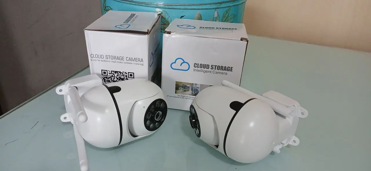 VENDO 4 CAMERAS DE SEGURANCA IP COM WI FI - Foto 4