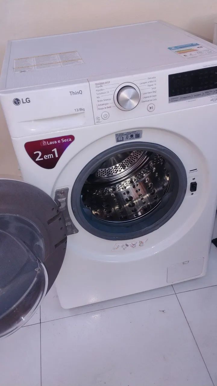 Lava e seca LG 13kg - Foto 5