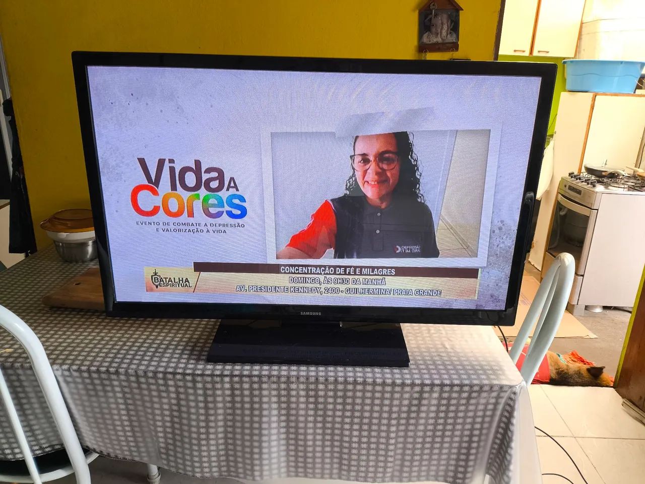 Tv 43 polegadas Samsung digital  funcionando perfeitamente não é smart. - Foto 4