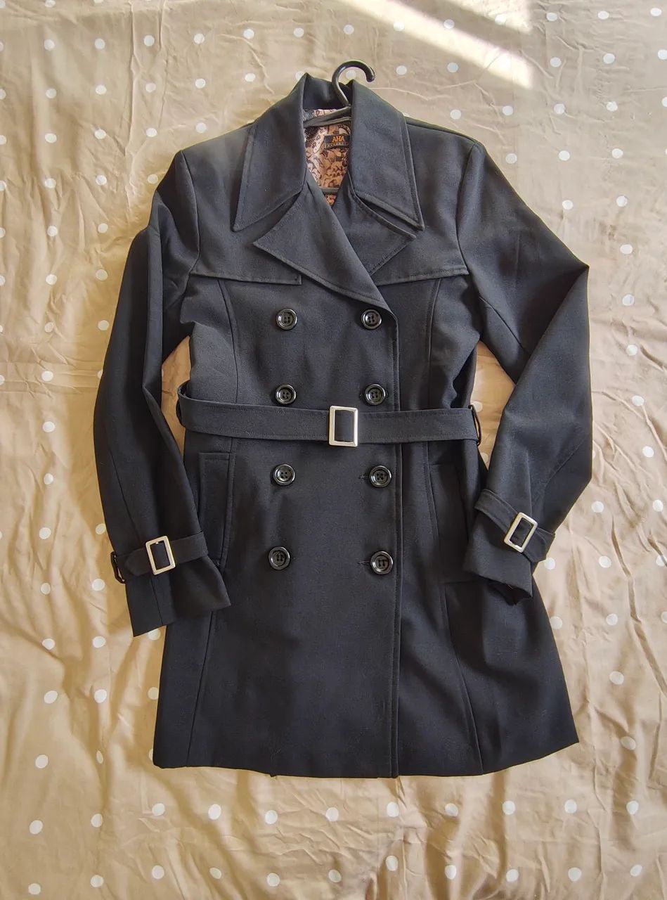 Trench coat preto M