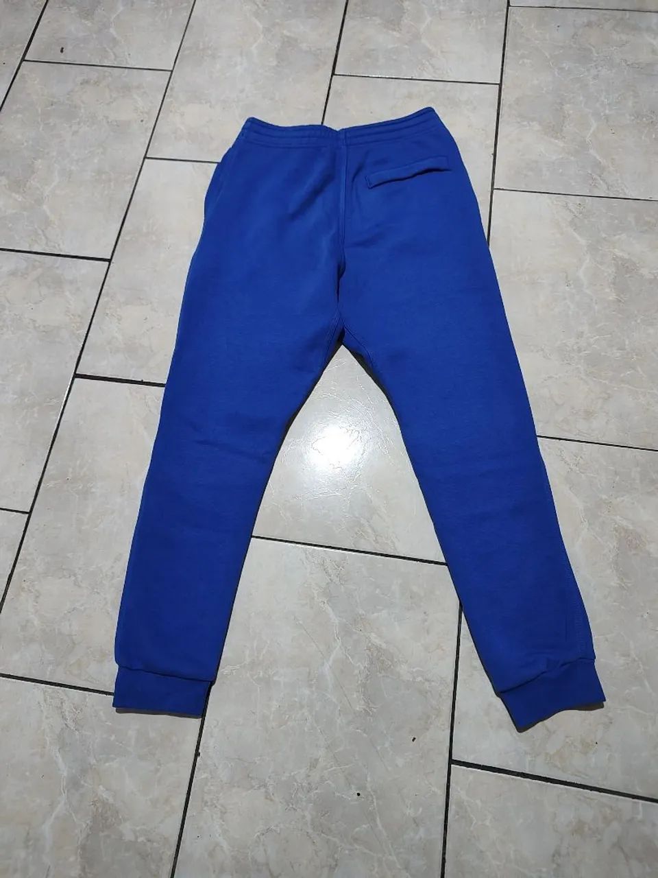 Calça moletom original Nike azul P - Foto 5