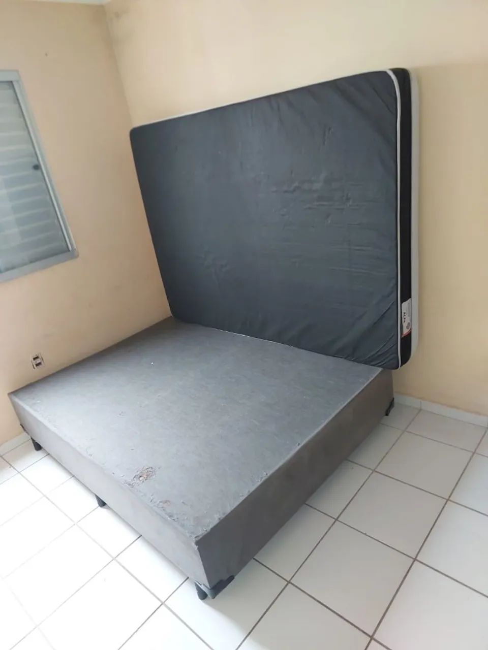 Cama de casal boxe e colchão  - Foto 5