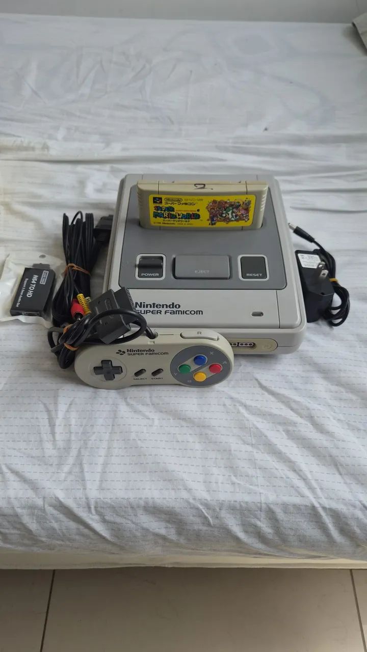 Super famicom original em ótimo estado - Foto 3