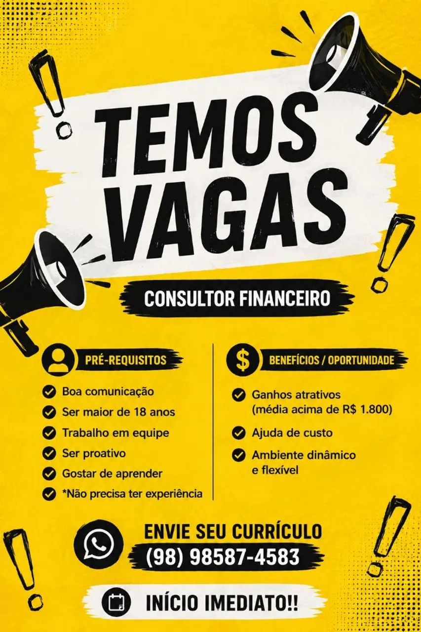 VAGA DE EMPREGO 