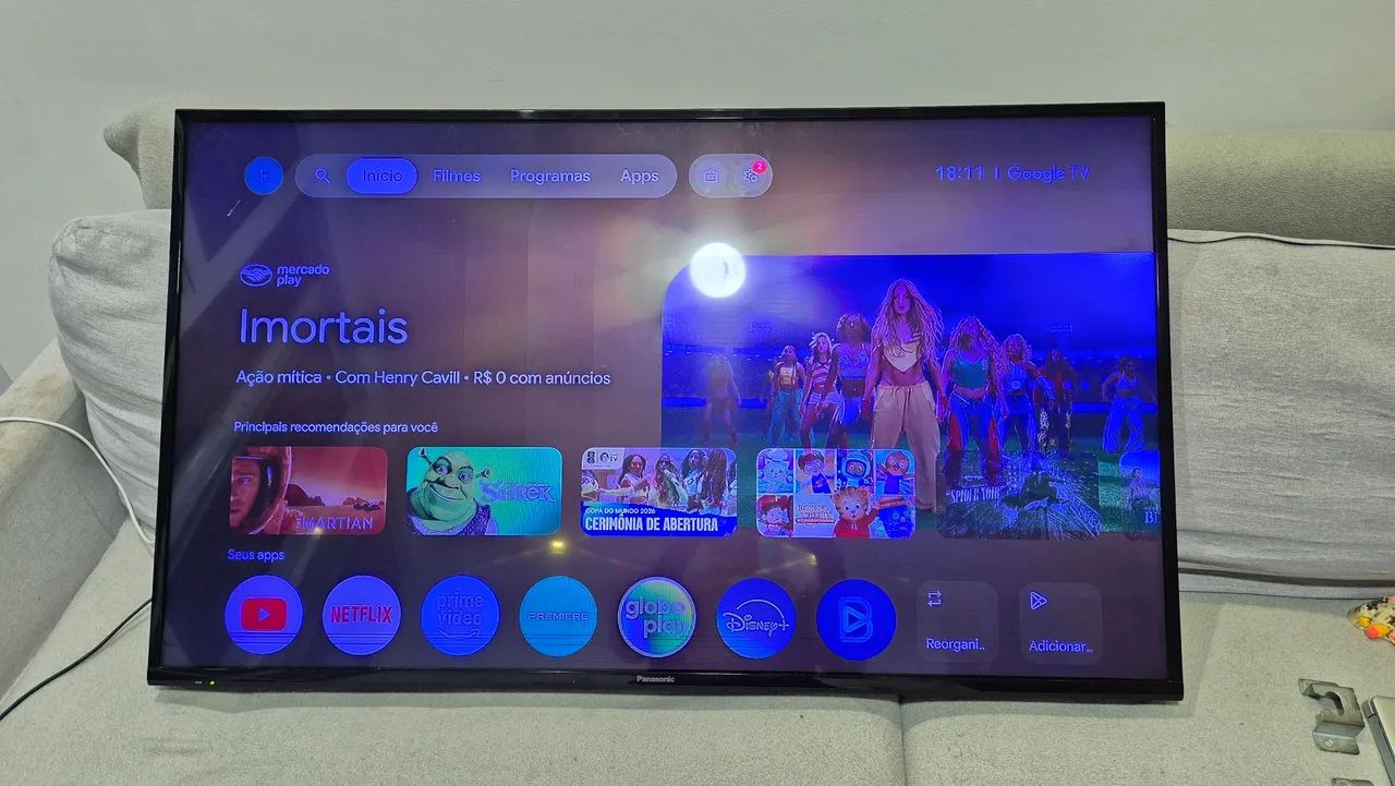 TV Panasonic Led 49 polegadas 