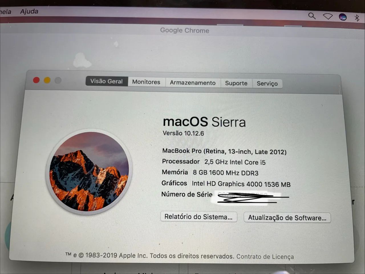 MacBook Pro (Retina, 13-inch, Late 2012) - Excelente Custo