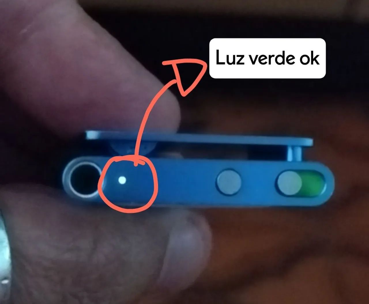iPod Shuffle 4° geração, 2gb cor azul - Foto 5