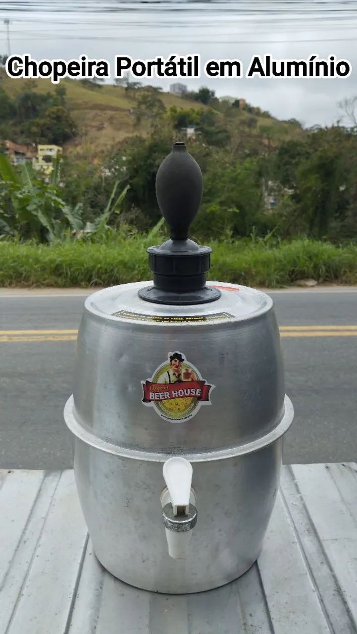 Chopeira Portátil em Alumínio 