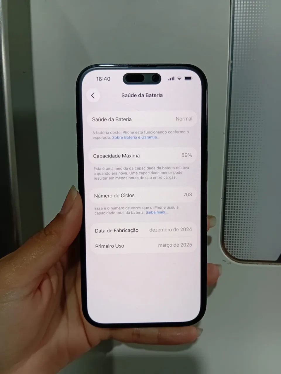 IPHONE 16 COMPLETO COM NOTA FISCAL  - Foto 4