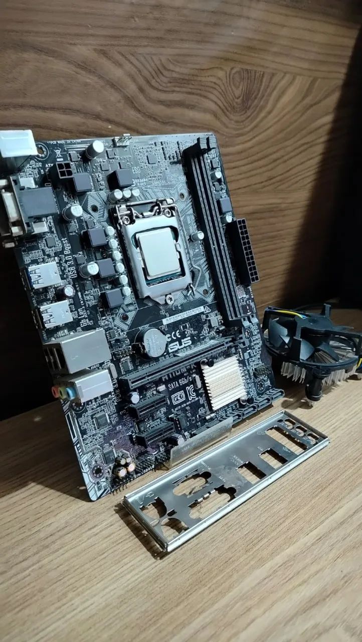 kit i7-6700 + Placa Asus h110m-k + Cooler  - Foto 2