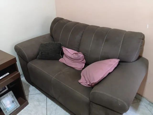 sofa jogo perfeito estado  - Foto 2