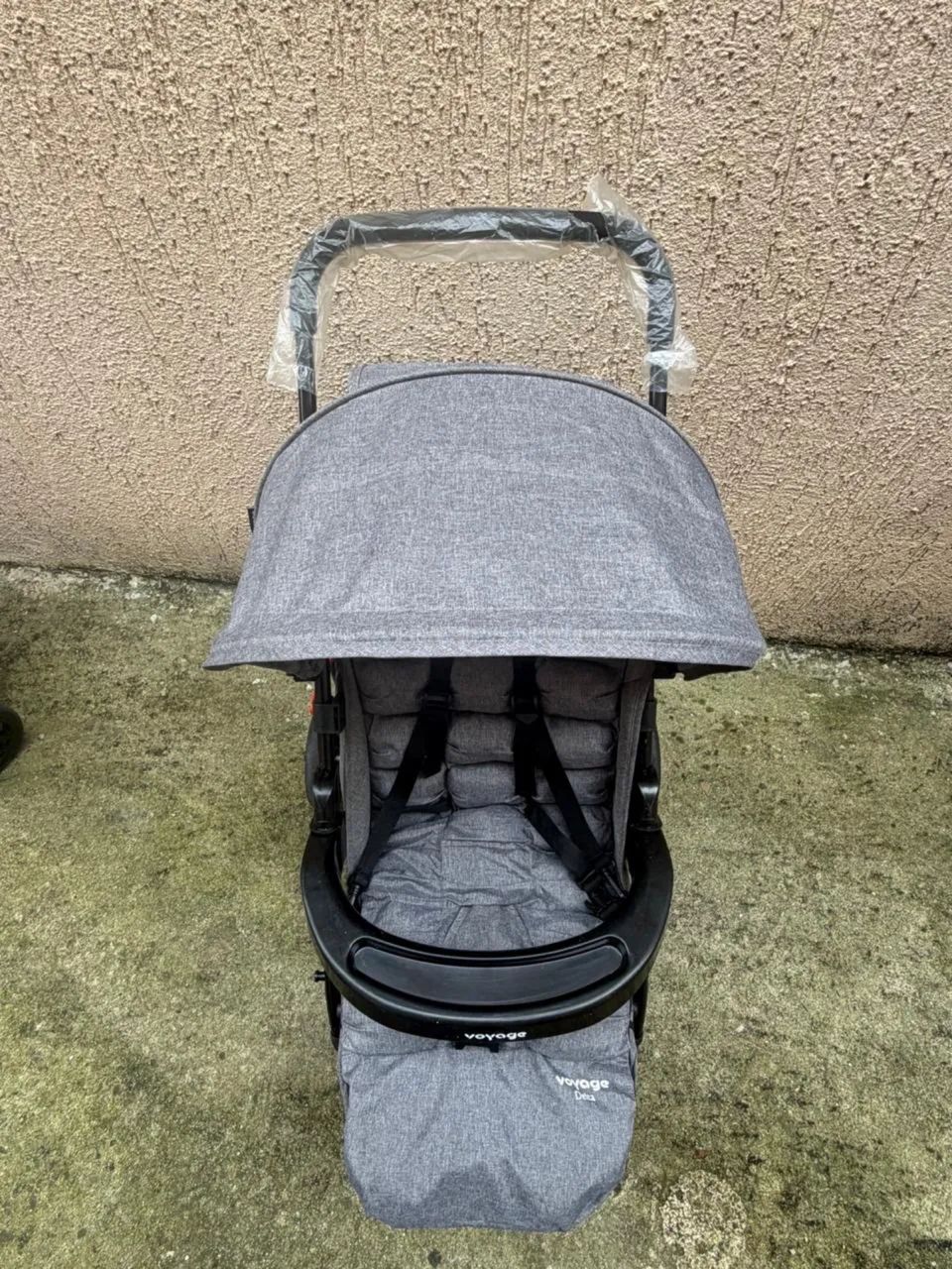 Carrinho de Bebê Cinza  - Foto 3