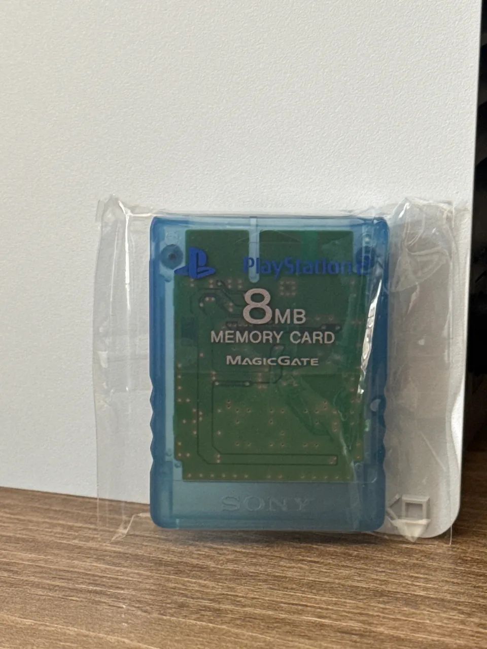 Memory Card 8MB Original Ocean Blue PS2 - Sony