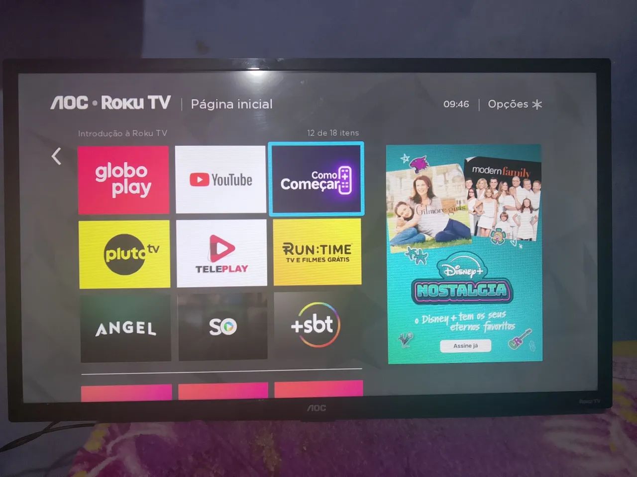 Tv smart AOC 