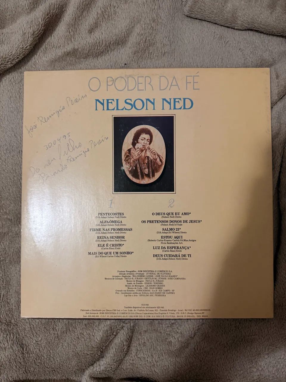 Disco de Vinil Nelson Ned O Poder da Fé - Foto 3