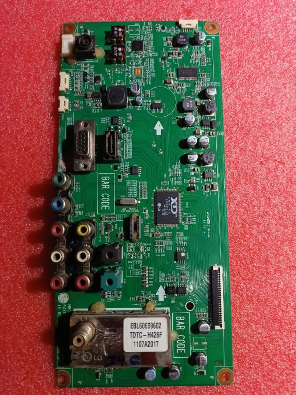 Placa Principal Monitor Tv LG M2280a-pm Eax63283301 (7)