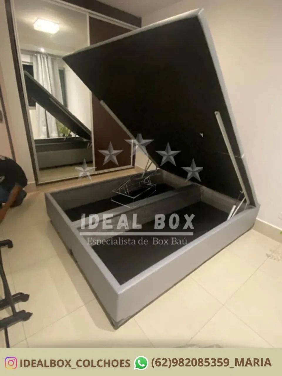 BOX BAU SUPER KING SIZE 193*203