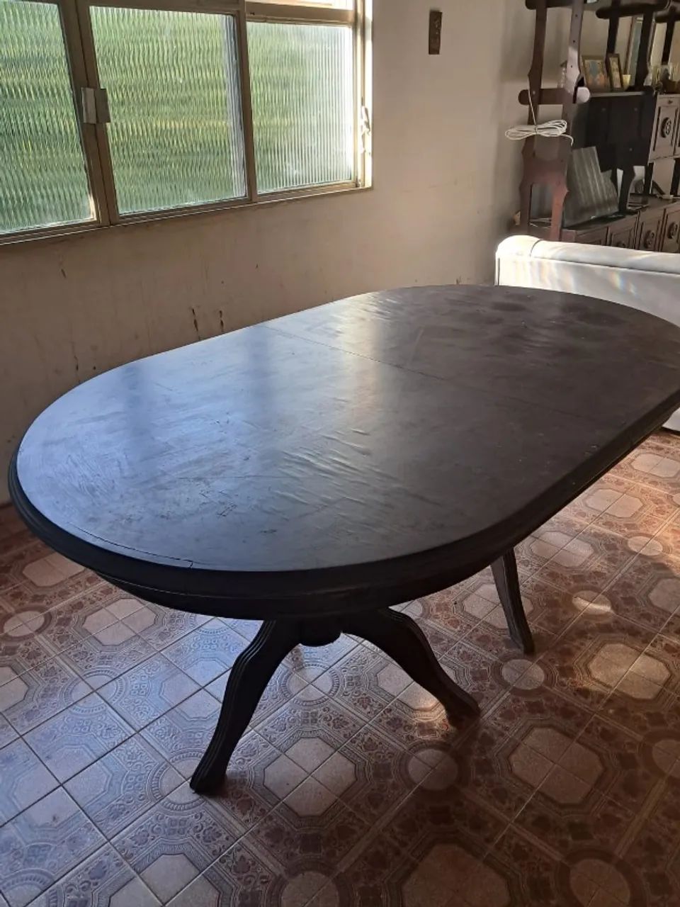 Mesa de jantar extensível em imbuia maciça - Foto 4