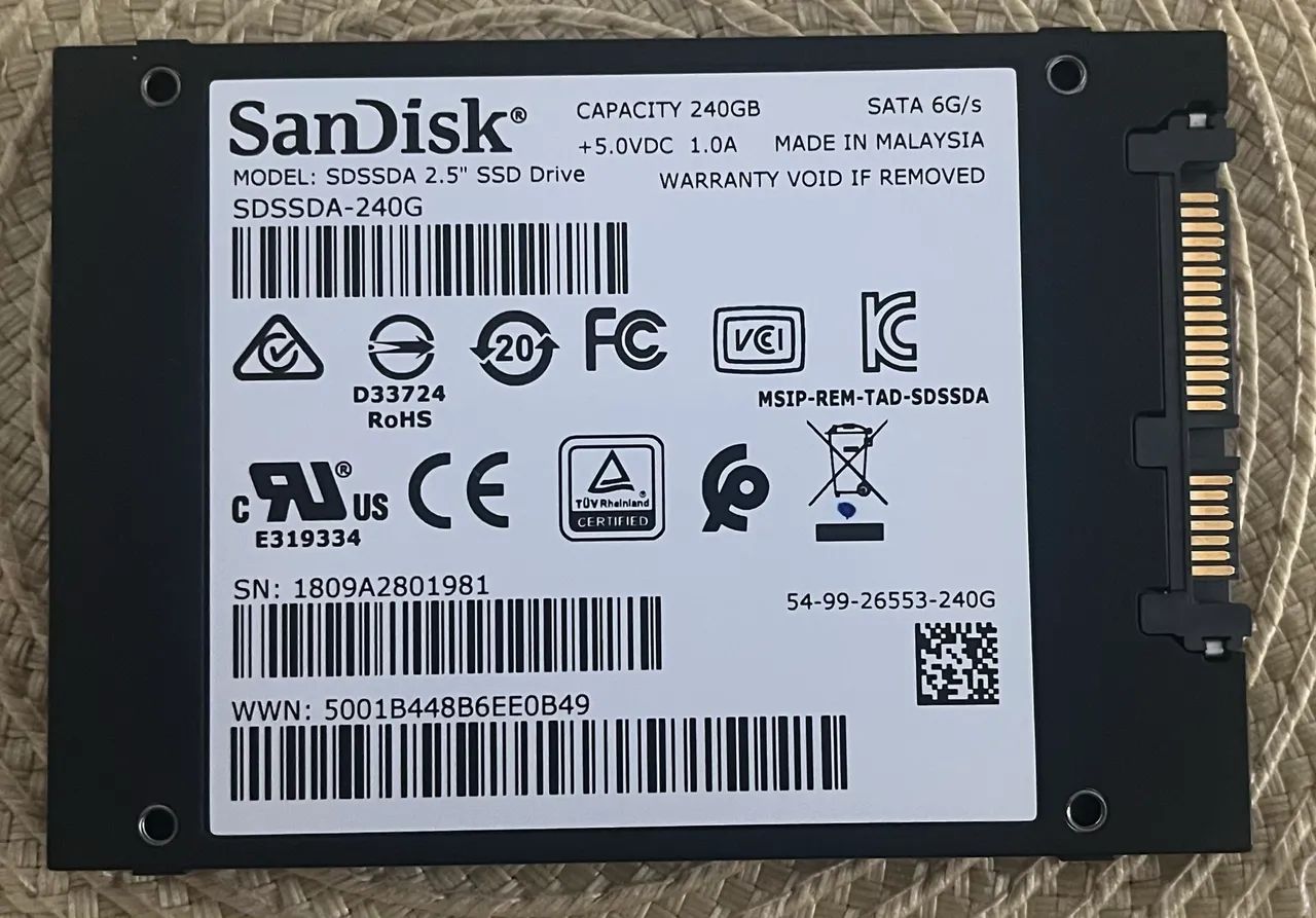 SSD 250 GB Sandisk - Foto 2