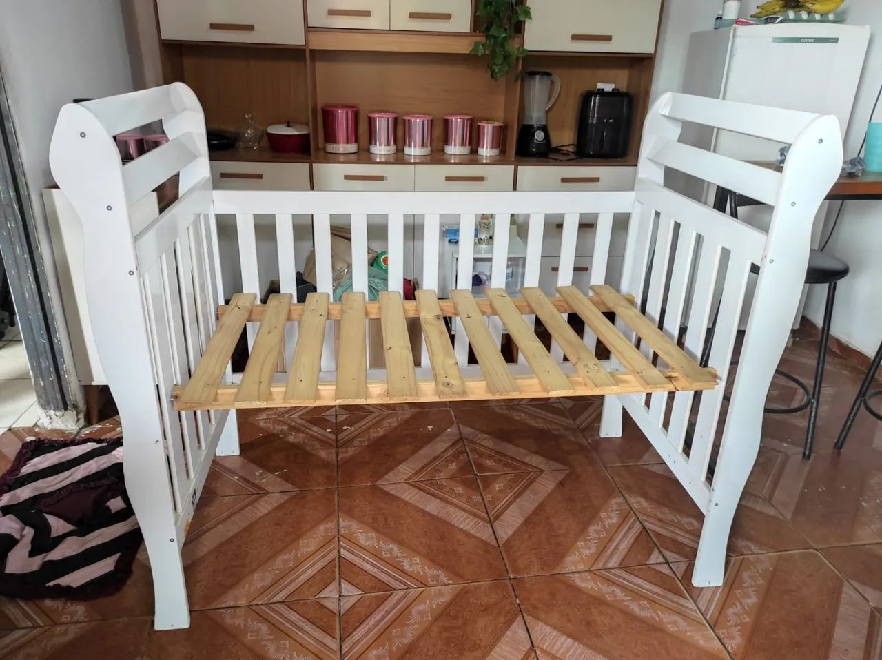 Vendo berço com colchão pouco usado - Foto 3