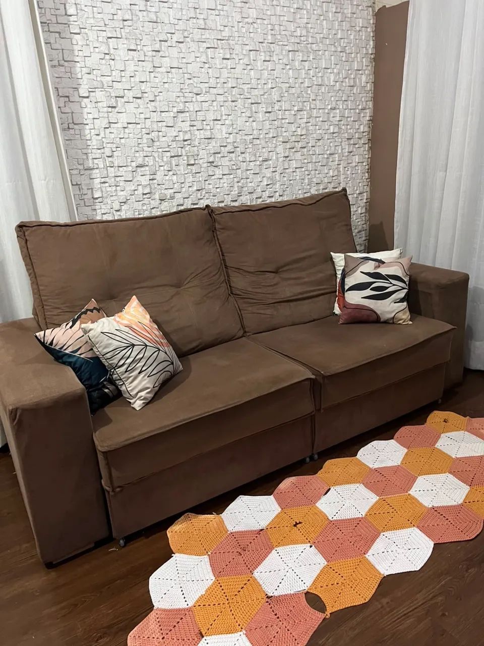 Sofá retrátil em ótimo estado - Foto 4