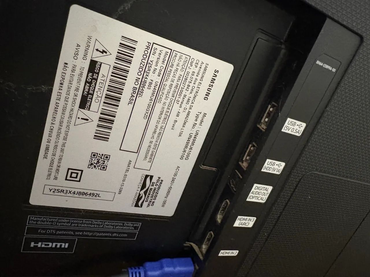 Samsung 49 polegadas 