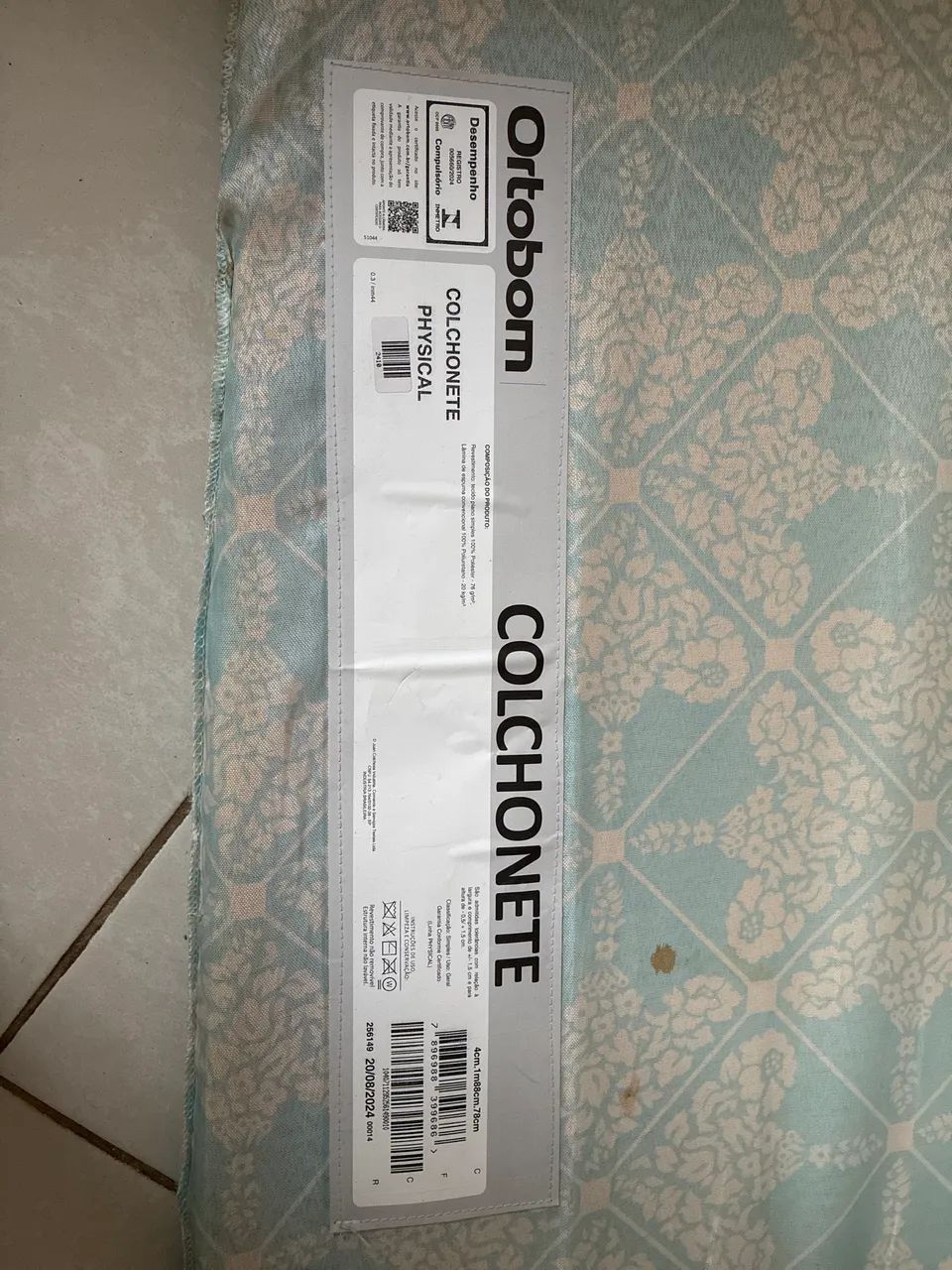 Colchonete Ortobom de solteiro  - Foto 2