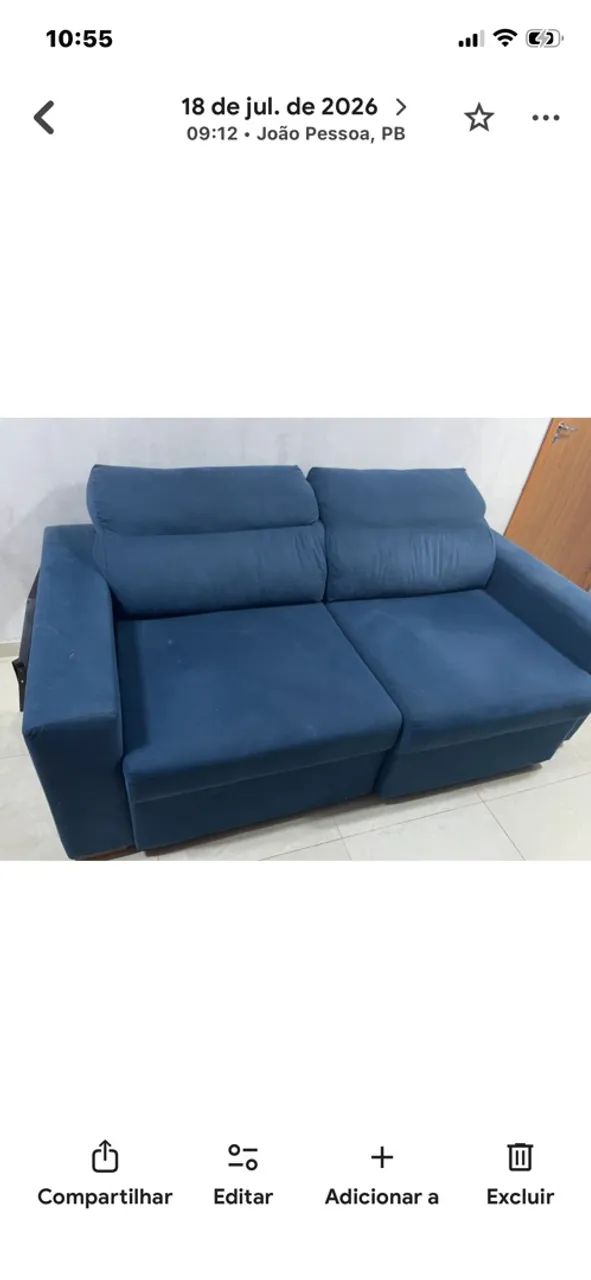 Vendi cadeiras e cama solteiro e sofá de luxo vira cama - Foto 5