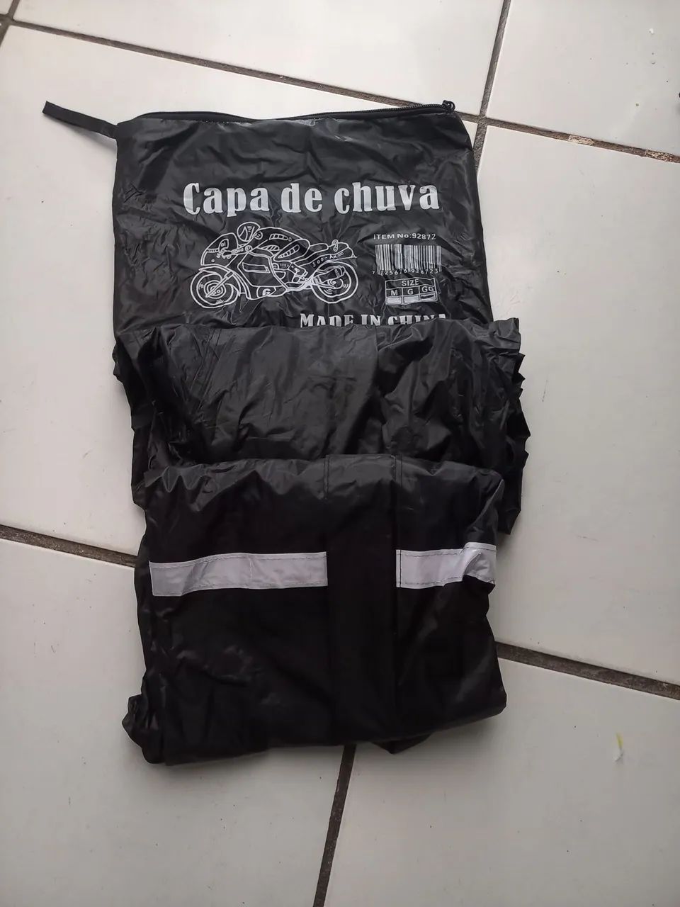 Tenho  uma  capa  de chuva  para  motoboy nova  nunca  usada  e zero  - Foto 4