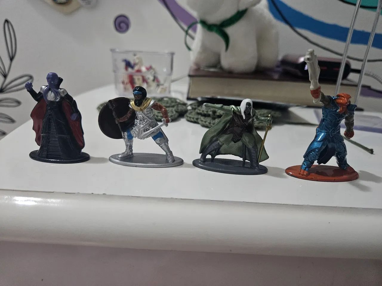 Nano Metalfigs Dungeons & Dragons - 4 unidades
