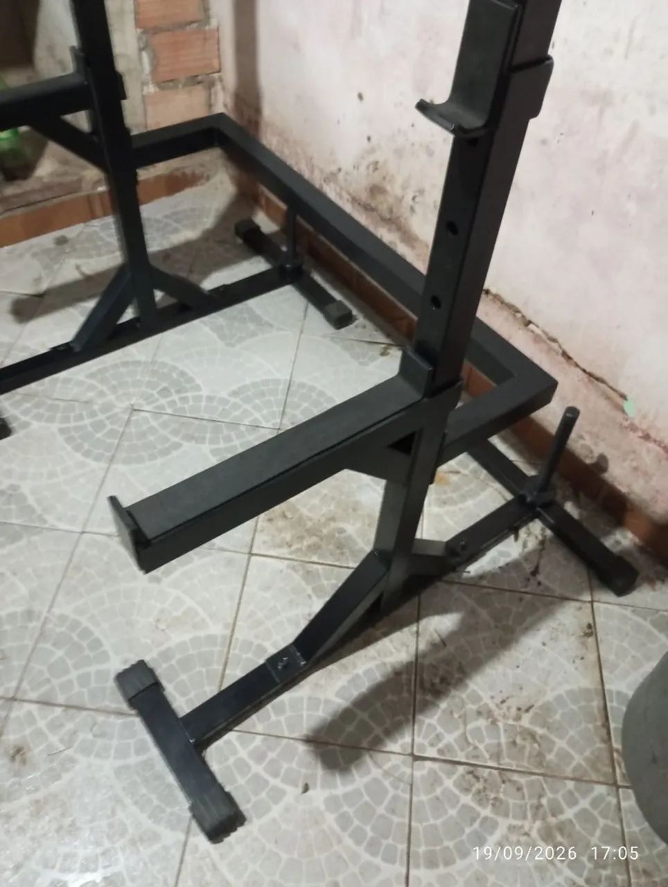 Suporte Agachamento e Supino com Trava de Segurança  - Foto 2