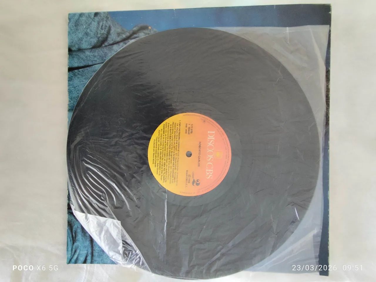 Disco de vinil LP Roberto Carlos 1988 - Foto 3