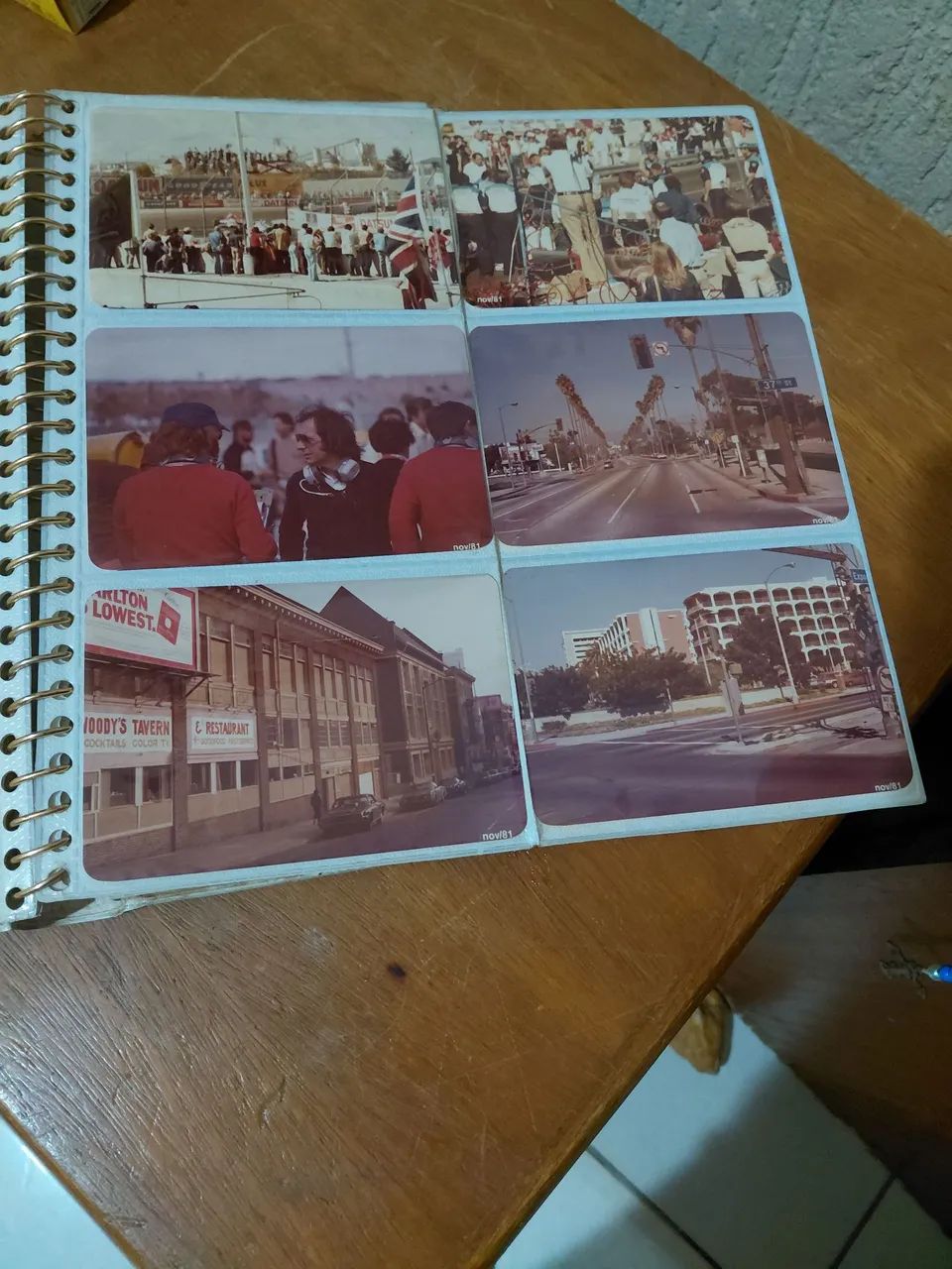 Fotos antigas da corrida 1981 em las vegas.