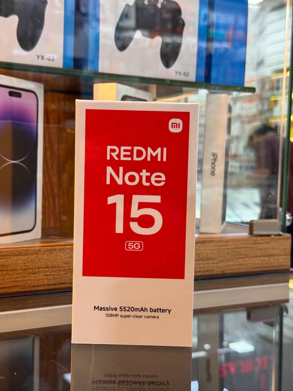 REDMI NOTE 15 5G 256GB 8RAM NOVO 