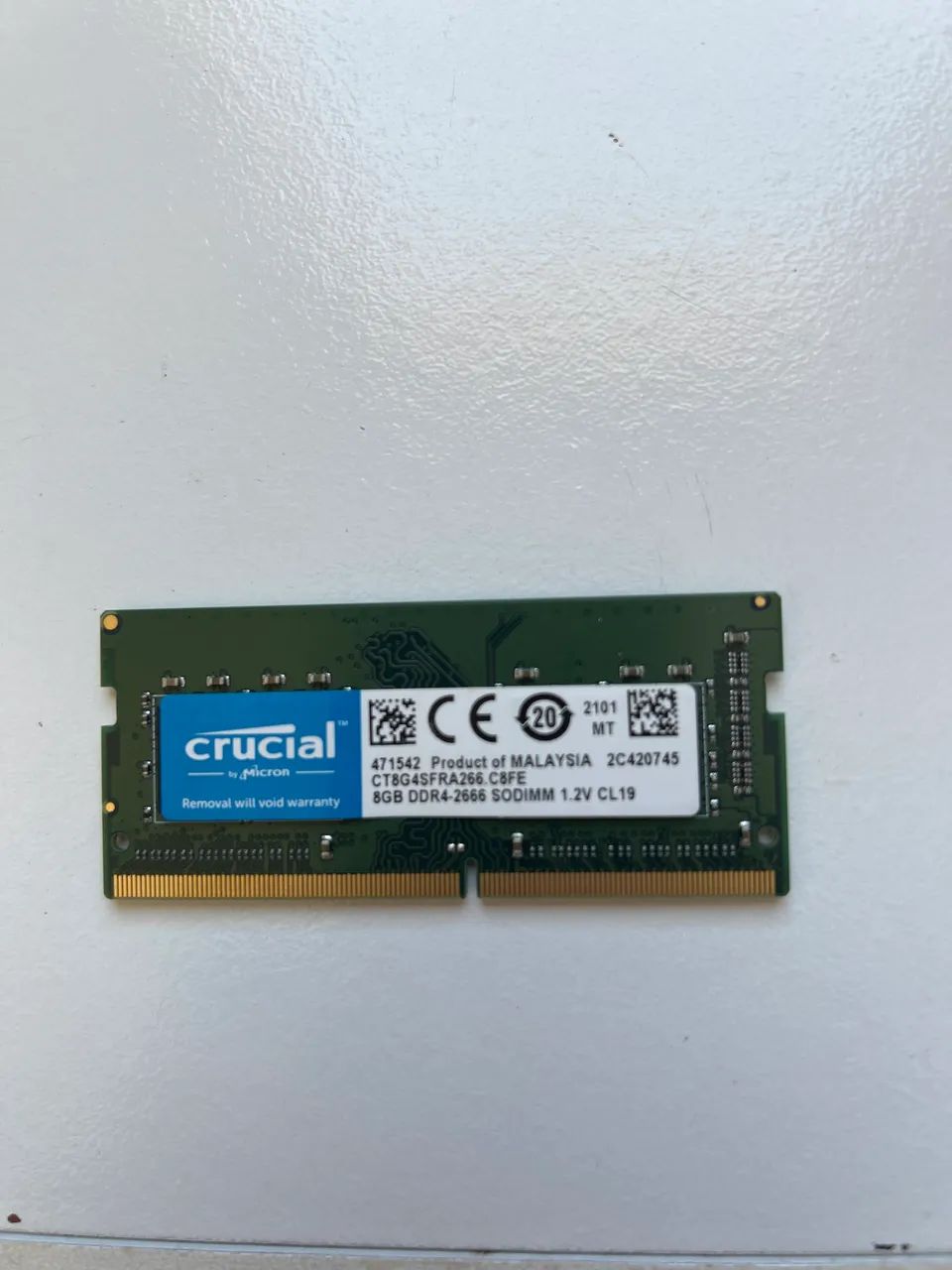Memória RAM laptop  SODIMM 8GB