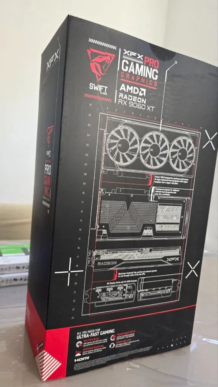 Placa de Video 9060xt de 16gb XFX nova - Foto 4