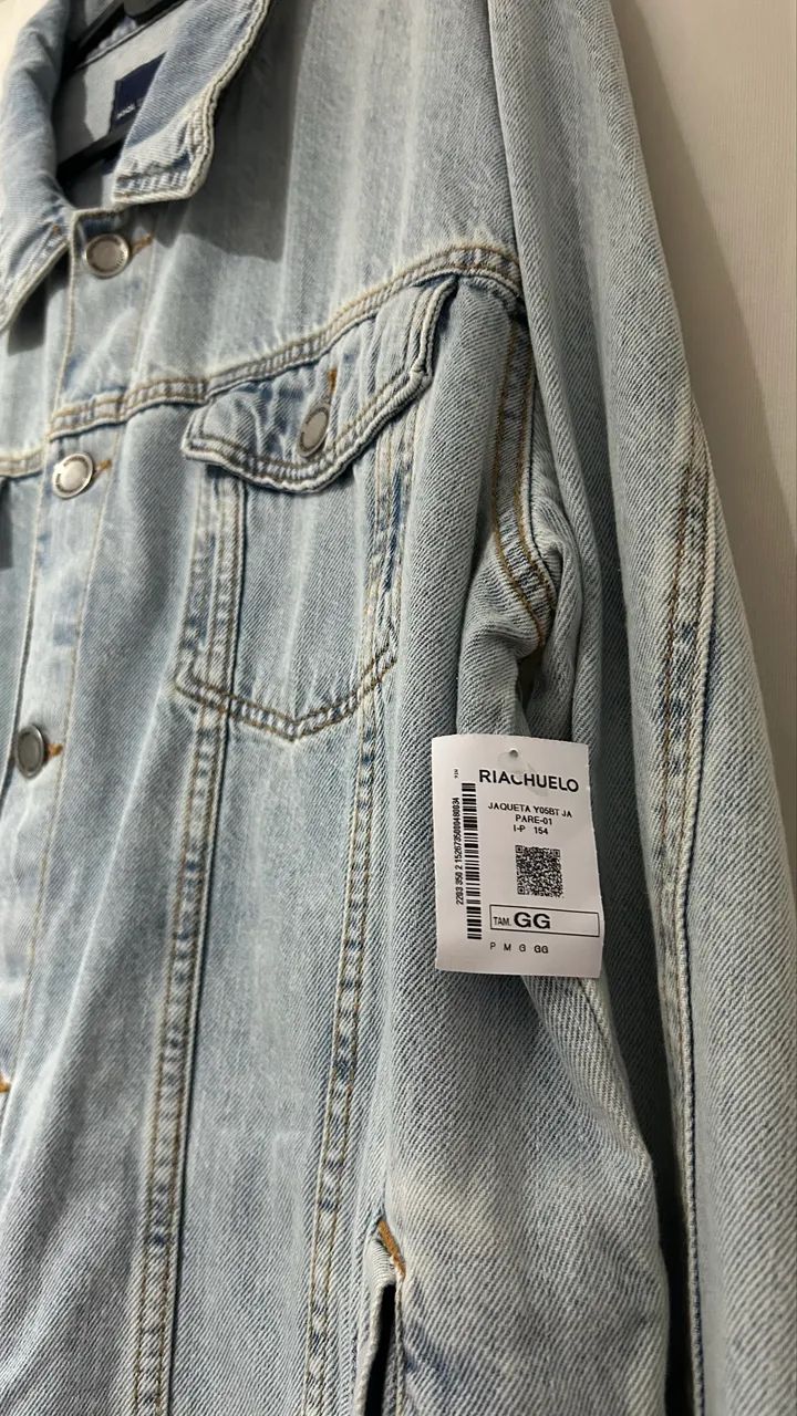 Jaqueta jeans GG - Foto 4